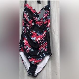 Smismivo swimsuit one piece flowers